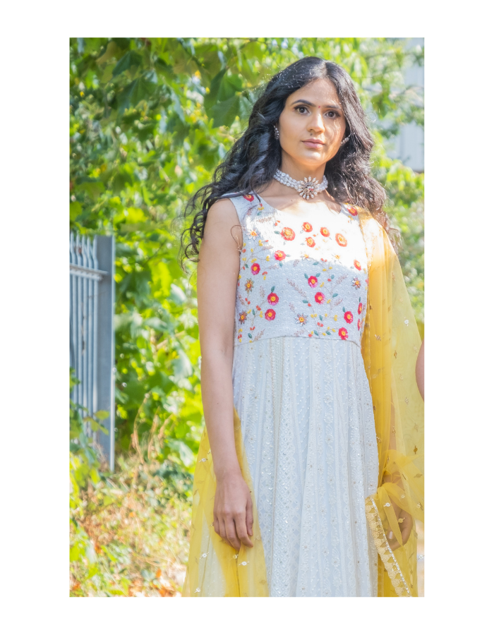 AARYA - Embroidered Anarkali Gown | Ready to Ship
