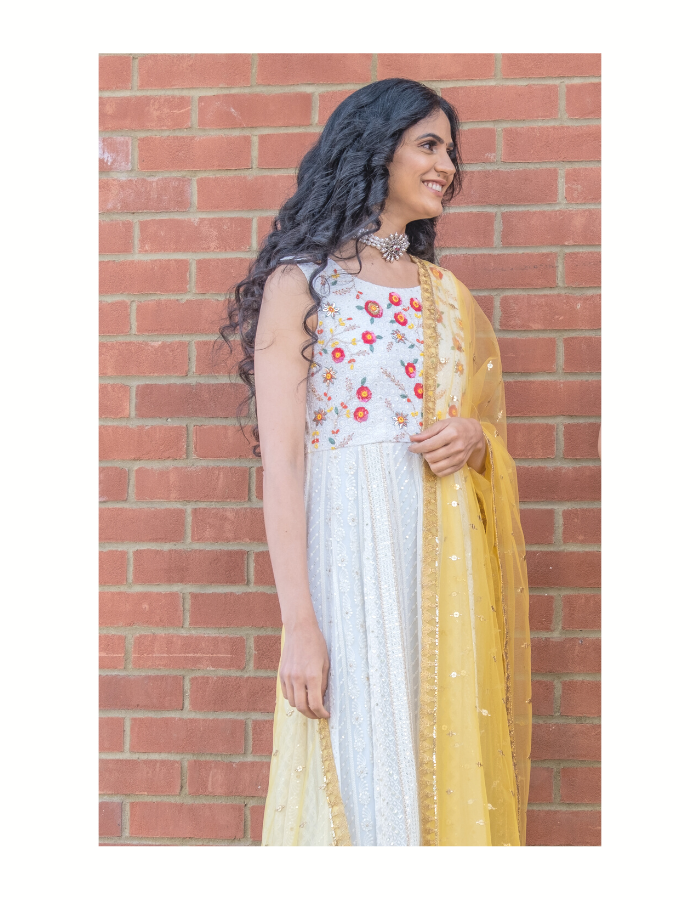 AARYA - Embroidered Anarkali Gown | Ready to Ship