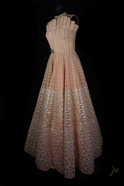 SERENA - Peach Bridal Gown