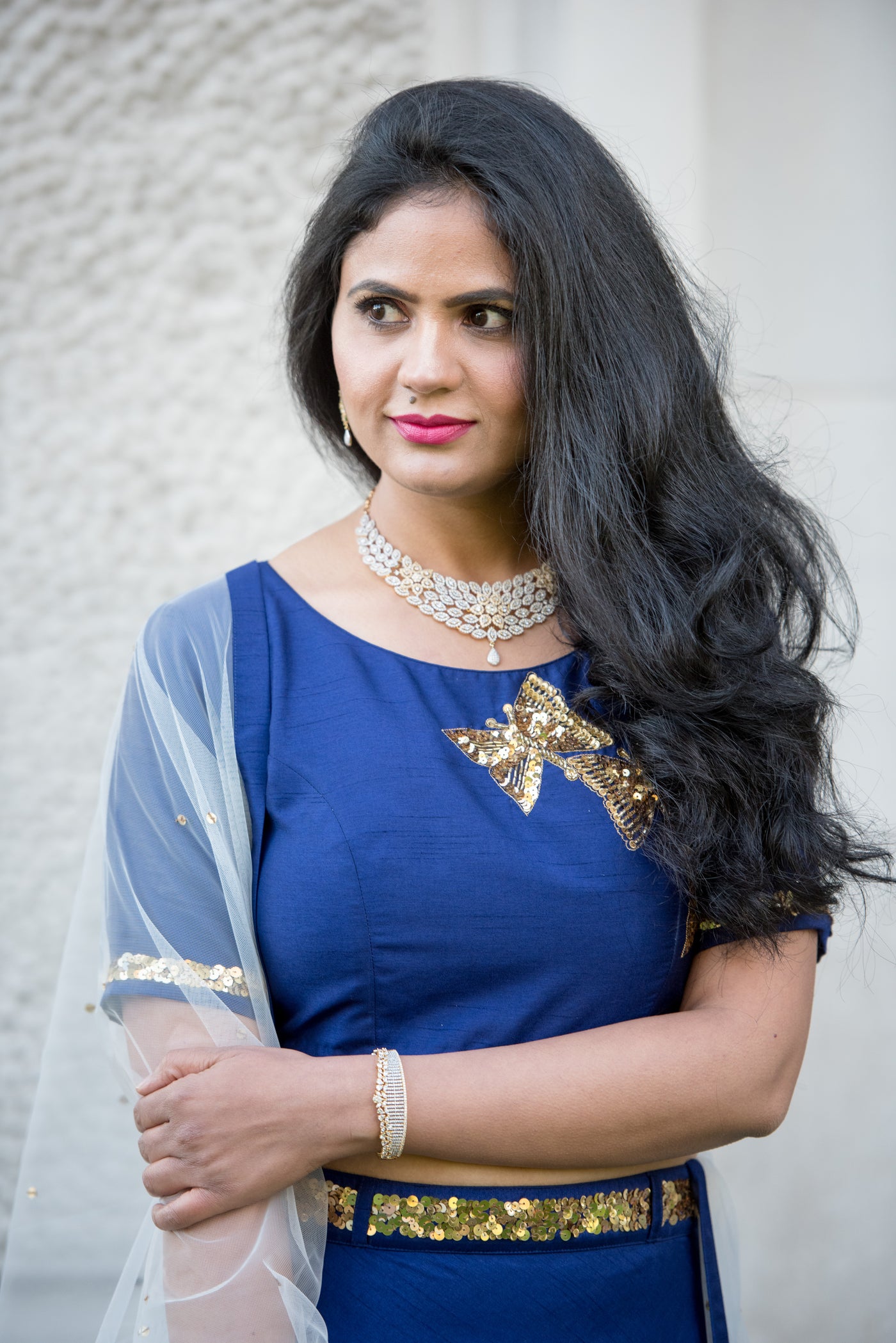 BUTTERFLY - Embellished Lehenga.