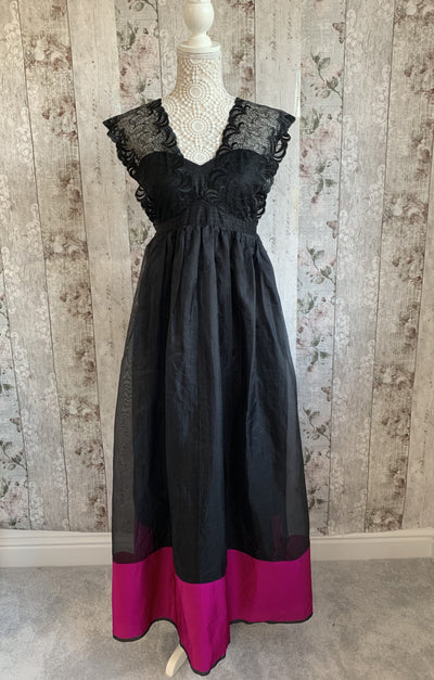 Retro Style Organza Gown | Ready To Ship