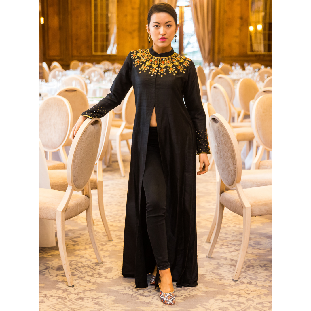 NINA - Embroidered Silhouette | Ready To Ship