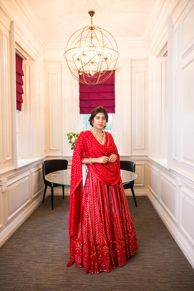 SINDOORI - Bridal Lehenga